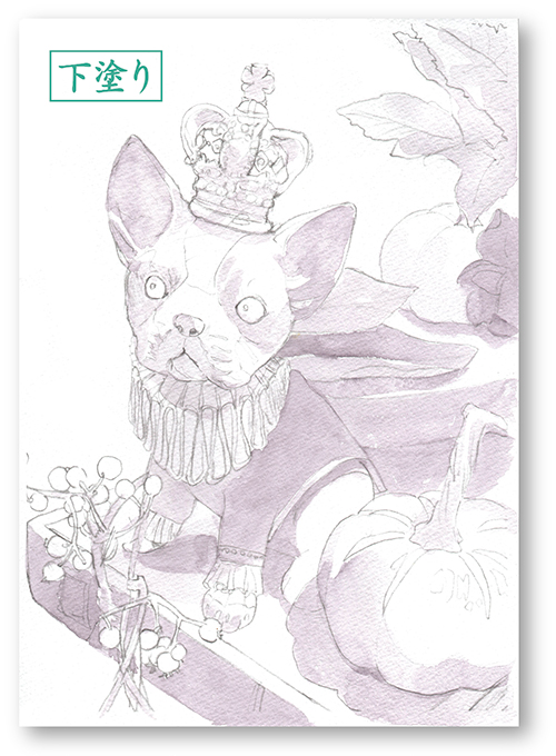 ���ʉ�̕`���� �O���U�C��