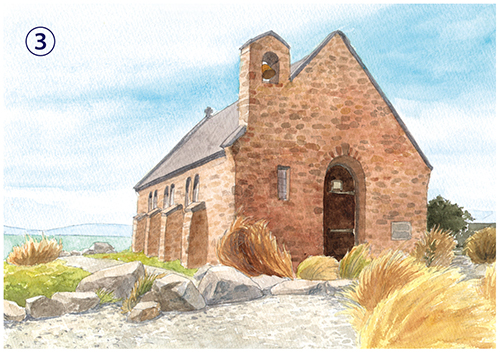 �j���[�W�[�����h���i�� �d�グ�̕`������